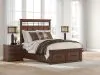 Ashley Furniture B849B2 Ashley Furniture B849B2 Taffenbrook - Queen Panel Storage Bed - Medium Brown