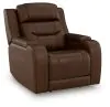 Ashley Furniture PCU1160213A Ashley Furniture PCU1160213A Knightington - Power Recliner With Audio Seating - Brown