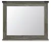 Ashley Furniture B4480/21/26/48/85/84/50/B100-12 Frandern - 7 Pc. - Dresser, Mirror, Dressing Chest, Full Bookcase Panel Bed With Storage - Gray
