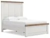 Benchcraft® B4615B3 Benchcraft® B4615B3 Savonport - Full Panel Bed - White / Brown