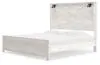 Ashley Furniture B1190B9 Ashley Furniture B1190B9 Gerridan - King Panel Bed With Sconces - White