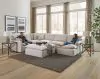 Jackson Furniture Industries 1345/62/30/76/28-11 Harper - 3 Piece Sectional With RSF Chaise And Cocktail Ottoman - Oyster