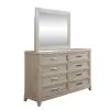 Liberty Furniture 902-BR-DM Belmar - Dresser & Mirror - Washed Taupe