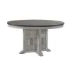 Liberty Furniture 237-DR-PED River Place - Pedestal Table - Riverstone White & Tobacco