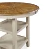 New Classic D1763-52S-BSQ New Classic D1763-52S-BSQ Mitchell - 5 Piece Counter Dining Set - Bisque / Brown