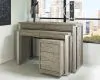 Riverside Furniture 39332 Intrigue - Nesting Desk - Hazelwood