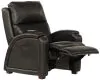 Jackson Furniture Industries 7647957-1273/88-3073/88 Jackson Furniture Industries 7647957-1273/88-3073/88 Reliever - Leather Power Headrest Power Lay Flat Reclining With CR3 Massage / Zero Gravity - Black