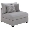 CoasterElevations 551511-S5A Cambria - Upholstered 5 Piece Modular Sectional Sofa - Gray