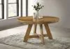Coaster Fine Furniture 109150 Danvers - Round Wood Dining Table - Brown Oak
