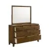 New Classic 00-B0182-DM New Classic 00-B0182-DM Ballard - Dresser & Mirror - Light Brown