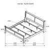 Coaster Fine Furniture 202441KEB1 Louis Philippe - King Headboard & Footboard, Box 1 of 2 - White