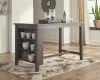 Ashley Furniture D388-13 Caitbrook - Rectangular Dining Room Counter Table - Gray