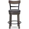 Ashley Furniture D388-224 Caitbrook - UPH Swivel Barstool  - Gray