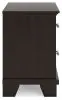 Ashley Furniture B441-92 Covetown - Two Drawer Night Stand - Dark Brown
