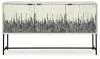 Ashley Furniture A4000582 Freyton - Accent Cabinet - White / Gray