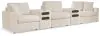 Ashley Furniture 92103S15 Ashley Furniture 92103S15 Modmax - 5-Piece Sectional With 2 Audio System Consoles - Oyster