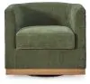 Ashley Furniture A3000696 Jersonlow - Swivel Chair - Forest Green