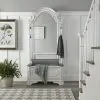 Liberty Furniture 244-OT-2PCS Magnolia Manor - 2 Piece Hall Tree - Antique White