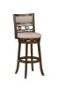 New Classic S1701-BS-CHY New Classic S1701-BS-CHY Gia - Swivel Barstool - Cherry / Brown - Fabric