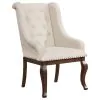 CoasterEssence 110313 Brockway - Upholstered Arm Chair (Set of 2) - Barley Java