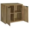 Coaster Fine Furniture 950394 Pepita - 2 Door Engineered Wood Accent Cabinet - Mango Brown