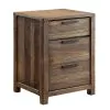 Furniture of America CM7576N Hankinson - Nightstand - Rustic Natural Tone