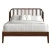 New Classic 00-B1862-300S Soma - 5/0 Platform Spindle Queen Bed - Walnut