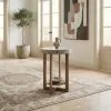 Liberty Furniture 701-OT1021 Liberty Furniture 701-OT1021 Danby - Chairside Table - Nutmeg & Alabaster