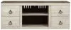 Ashley Furniture EW0267-268 Ashley Furniture EW0267-268 Willowton - TV Stand w/Fireplace Option - 60