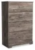 Ashley Furniture B2587-44 Ralinksi - Four Drawer Chest - Gray