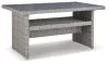 Ashley Furniture P439-625 Naples Beach - RECT Multi-Use Table - Light Gray