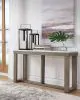 Ashley Furniture T789-4 Loyaska - Sofa Table - Brown / Ivory