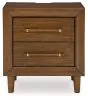 Ashley Furniture B615-92 Lyncott - Two Drawer Night Stand - Brown