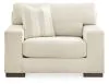 Ashley Furniture 52003/23/14 Maggie - 2 Pc. - Chair and a Half, Ottoman - Birch