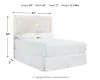 Ashley Furniture B181B6 Ashley Furniture B181B6 Paxberry - Queen Panel Bed - Whitewash