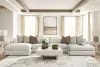 Ashley Furniture PC66004S9 Ashley Furniture PC66004S9 Ashbourne Estate - 4-Piece Double Chaise Sectional - Snowstone