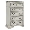 Liberty Furniture 244-BR41 Magnolia Manor - 5 Drawer Chest - Antique White