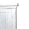 Liberty Furniture 237-BR13 River Place - Queen Mansion Headboard - Riverstone White & Tobacco