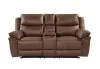 New Classic U5985-25-BRN New Classic U5985-25-BRN Ryland - Console Loveseat With Dual Recliners - Brown