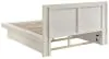 CoasterEssence 202990Q-S6P Jessica - 6 Piece Queen LED Bedroom Set - Cream White