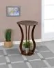 CoasterEveryday 900926 Elton - Round Faux Marble Top Accent Side Table - Brown