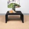 Coaster Fine Furniture 708518 Cahya - Woven Rattan Square Coffee Table - Black