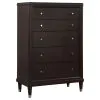 Coaster Fine Furniture 223065 Emberlyn - 5-Drawer Bedroom Chest - Brown