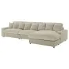 Coaster Fine Furniture 509899-SET Blaine - Upholstered Reversible Chaise Sectional Sofa - Sand