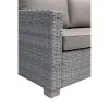 Furniture of America CM-OS1842GY-SET Brindsmade - 6 Piece Patio Set With Coffee Table & 2 End Tables - Light Brown / Gray