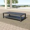 New Classic G2746-CT Bungalow - Patio Coffee Table - Dark Gray