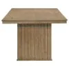 Coaster Fine Furniture 193611 Adina - Extension Dining Table - Distressed Light Brown