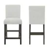 New Classic D422-22-STN Carissa - Counter Chair (Set of 2) - Stone