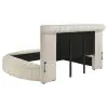 Coaster Fine Furniture 360111KEB2 Sonya - King Headboard Wings Panels, Box 2 of 5 - Ivory