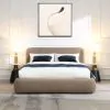 ACME BD05440F ACME BD05440F Erica - Full Bed - Dark Beige Tweed